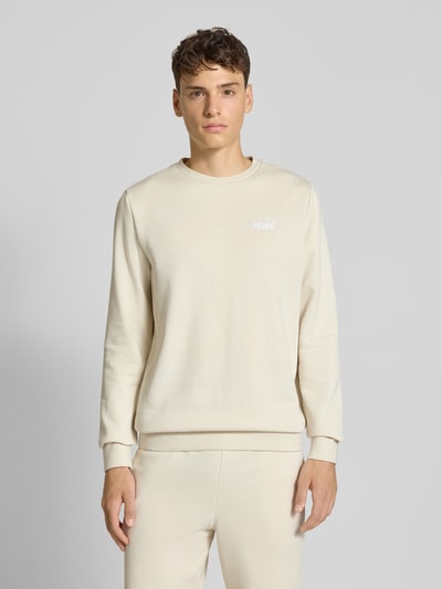 PUMA PERFORMANCE Sweatshirt mit Label-Stitching Offwhite 4