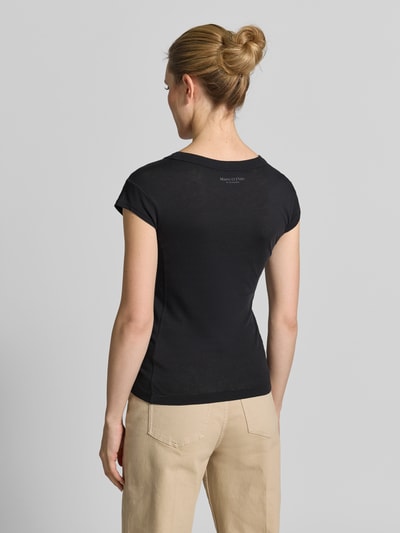Marc O'Polo Slim Fit T-Shirt aus reiner Baumwolle Black 5