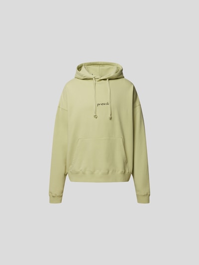 Preach Oversized Hoodie mit Label-Print Schilf 2