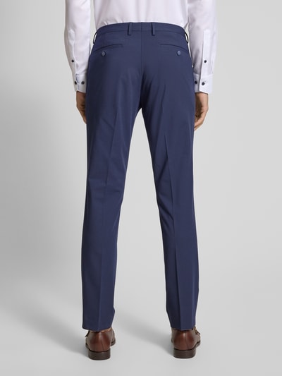 MCNEAL Slim Fit Anzughose mit Bügelfalten Marine 5
