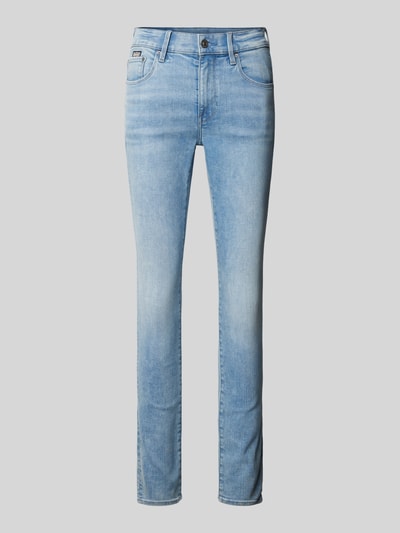 G-Star Raw Skinny fit jeans in 5-pocketmodel, model '3301' Jeansblauw - 2