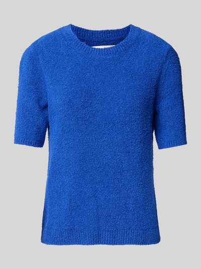 Marc O'Polo Regular Fit Pullover aus Baumwoll-Mix Royal 2