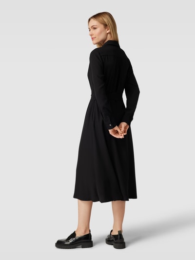 Lauren Ralph Lauren Kleid mit Reverskragen Modell 'ROWELLA' Black 5