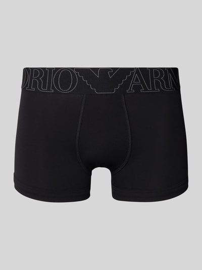 Emporio Armani Trunks mit Label-Bund Black 1