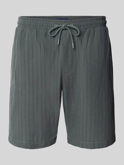 Christian Berg Men Shorts mit elastischem Bund Stein 2