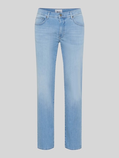 Brax Regular Fit Jeans aus Baumwoll-Kaschmir-Mix Modell 'Cadiz' Dunkelblau 2