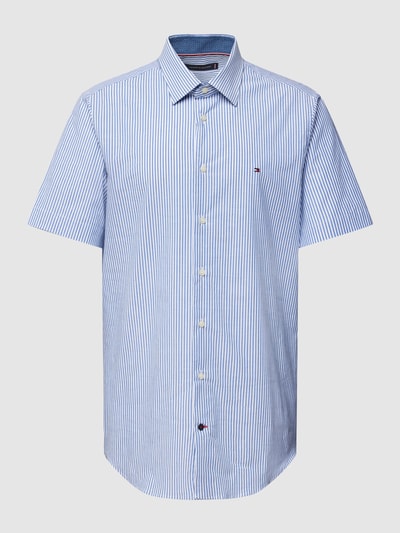 Tommy Hilfiger Regular fit zakelijk overhemd met kentkraag Marineblauw - 2