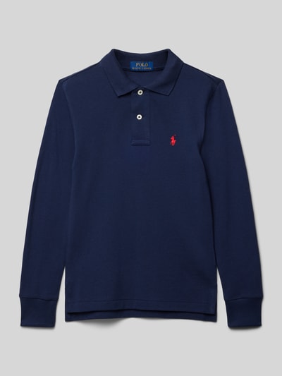 Polo Ralph Lauren Teens Poloshirt mit Label-Stitching Marine 1