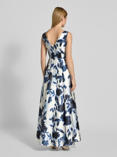 SWING Avondjurk in All-over look Blauw - 5