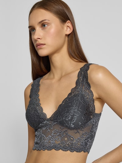 Only Bralette aus Spitze Modell 'CHLOE' Rauchblau 3