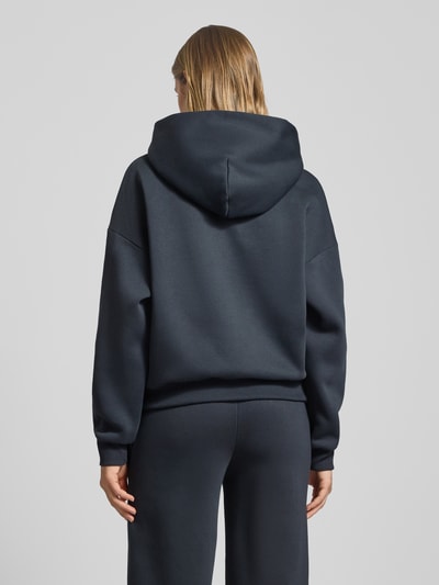 Review Oversized Hoodie mit Kapuze Dunkelblau 5
