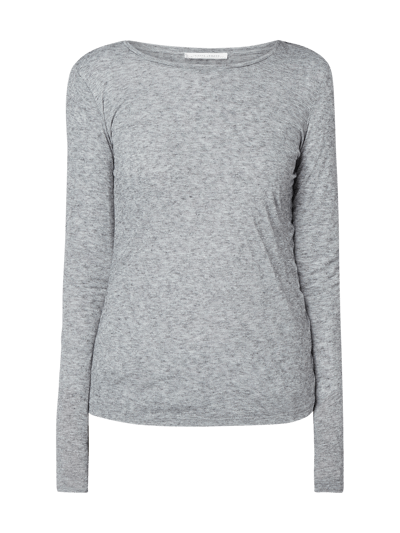 Joseph Janard Longsleeve mit Wolle Dunkelgrau Melange 2