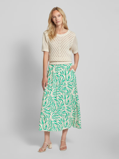 Vero Moda Midirok met loopsplit Offwhite - 1