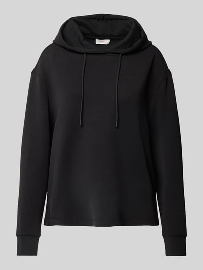 s.Oliver RED LABEL Hoodie mit Seitenschlitzen  Black 2