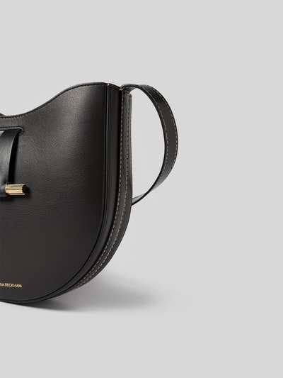 Victoria Beckham Crossbody Bag  mit Logo-Print Black 3