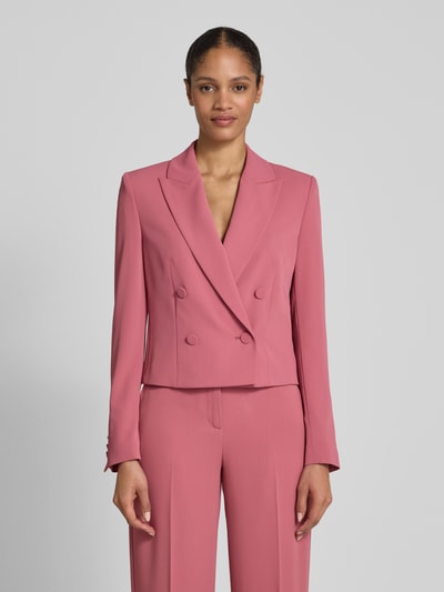 Jake*s Cocktail Regular Fit Blazer mit Reverskragen Altrosa Melange 4