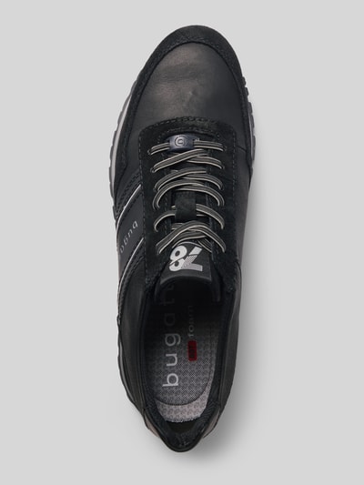 bugatti Sneaker aus Leder mit Label-Details Modell 'Philip' Black 3