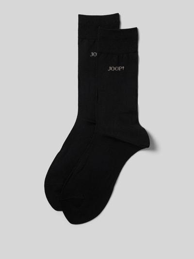 JOOP! Collection Socken mit Logo-Detail Modell 'PREMIUM ESSENTIAL' Black 1