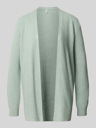 ONLY Regular Fit Strickjacke aus Viskose-Mix Modell 'MARY' Schilf 2