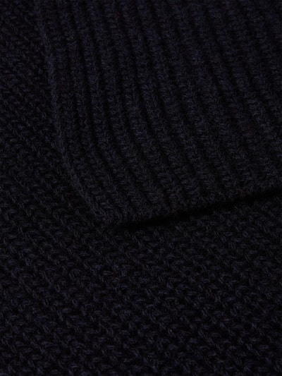 Closed Schal mit gerippten Abschlüssen Black 2