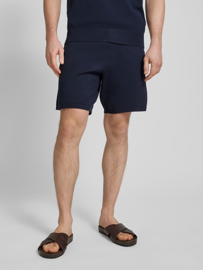 SELECTED HOMME Korte broek met elastische band, model 'TELLER' Marineblauw - 4