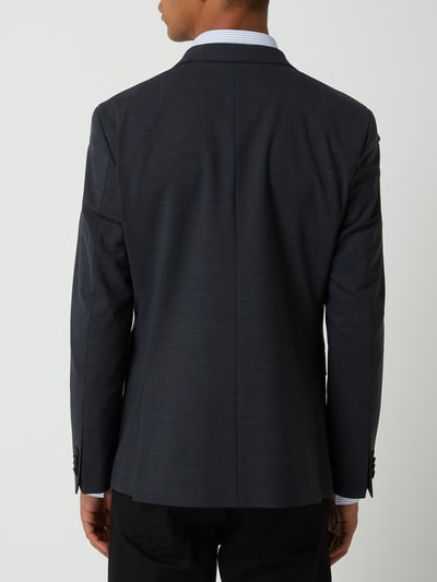 s.Oliver BLACK LABEL Slim Fit 2-Knopf-Sakko mit Stretch-Anteil Modell 's.Oultimate' Marine 6