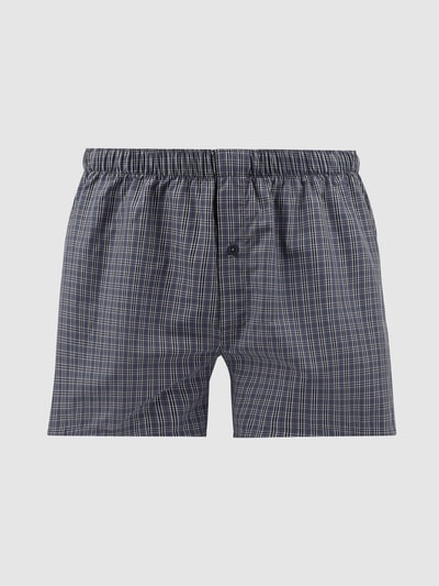 Hanro Boxershorts van katoen Donkergrijs - 1