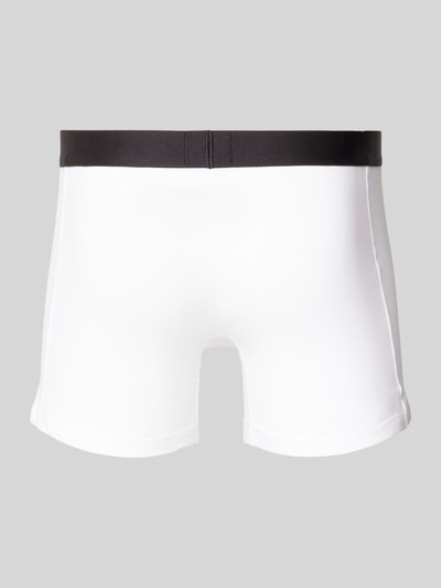 BOSS Boxershorts mit elastischem Logo-Bund im 3er-Pack Modell 'ONE'
 Weiss 3