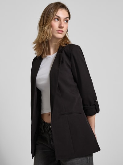 Only Relaxed Fit Longblazer mit dekorativem Perl-Optik-Knopf Modell 'KAYLE-ORLEEN LIFE' Black 3