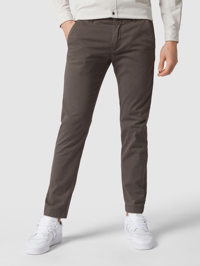 Marc O'Polo Shaped Fit Hose in unifarbenem Design Mittelbraun 4