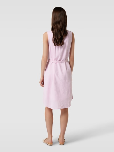 Tom Tailor Knielanges Kleid aus reiner Baumwolle Rose 5