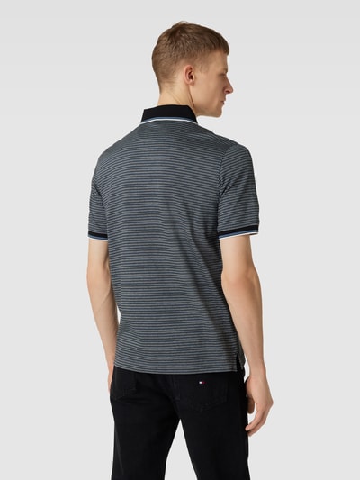 bugatti Poloshirt met contraststrepen Blauw - 5