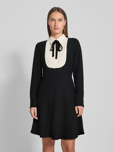 Lauren Ralph Lauren Sukienka o długości do kolan z wiązanym detalem model ‘LEYTHIA’ Czarny 4