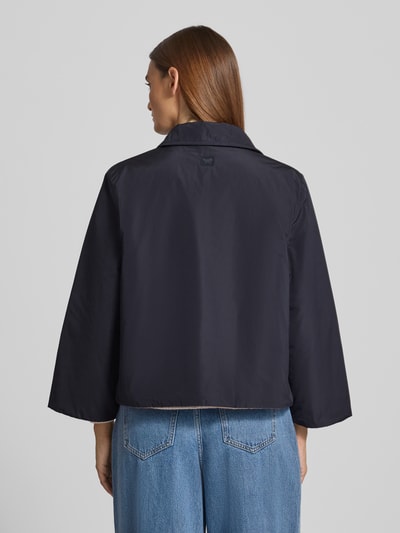 Weekend Max Mara Boxy fit keerbaar jack van ademend materiaal, model 'MIMMA' Marineblauw - 5