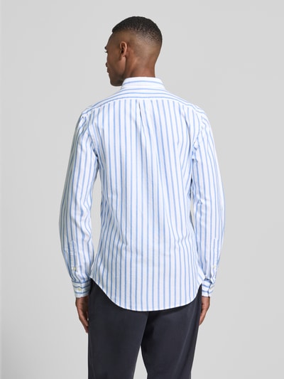 Polo Ralph Lauren Koszula casualowa o kroju slim fit z kołnierzykiem typu button down i wyhaftowanym logo Jasnoniebieski 5