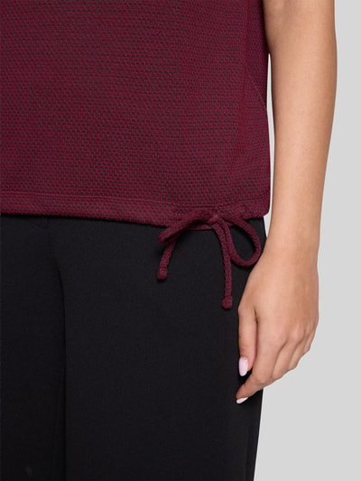 Betty Barclay Regular Fit T-Shirt mit Viskose-Anteil Modell 'NOS JULI' Bordeaux 6