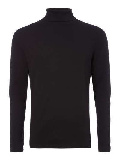 Montego Longsleeve mit Rollkragen Black 1