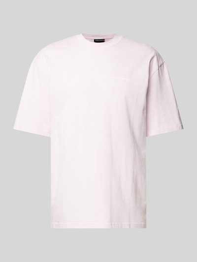 Pegador Oversized T-shirt met labelprint, model 'LOGO' Felroze - 2