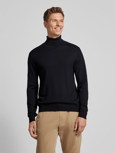 Fynch-Hatton Rollkragenpullover mit Rollkragenpullover Marine 4