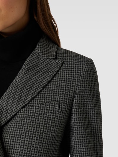 Weekend Max Mara Blazer mit Karomuster Modell 'FUNGHI' Anthrazit 3