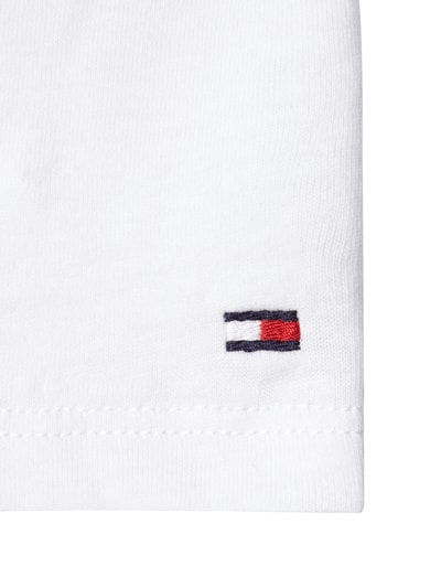 Tommy Hilfiger T-Shirt mit Logo-Print Weiss 3