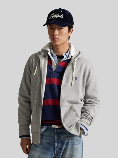 Polo Ralph Lauren Bluza rozpinana o kroju regular fit z mieszanki bawełny Średnioszary 4