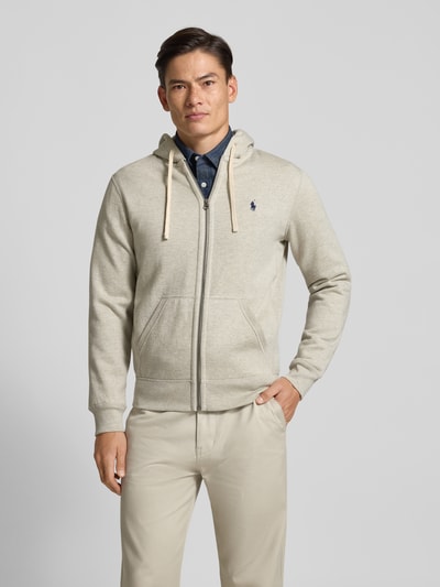 Polo Ralph Lauren Sweatjacke mit Kapuze Hellgrau 4