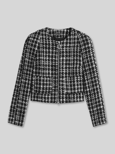 HUGO Regular Fit Kurzblazer mit Baumwoll-Anteil Modell 'Aboucle-1' Black 2