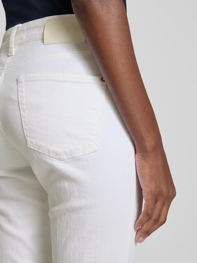 Cambio Flared jeans met 5-pocketmodel, model 'PARIS' Offwhite - 3