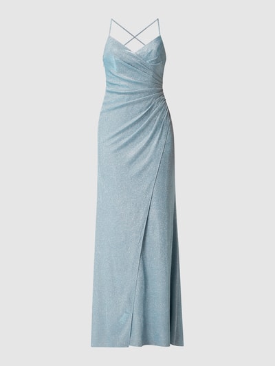 Luxuar Abendkleid mit Glitter-Effekt  Mint 2