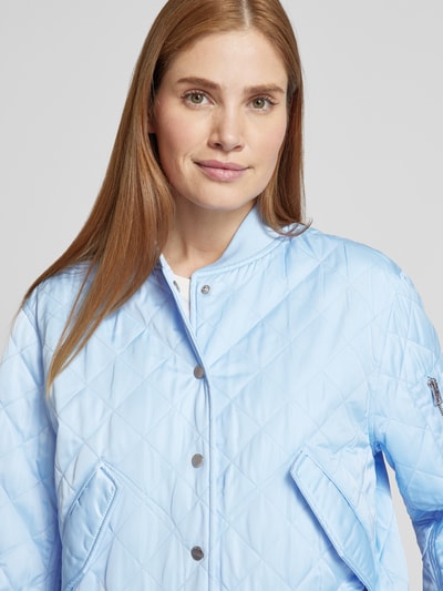 IQ Studio Steppjacke mit Stehkragen Hellblau 3