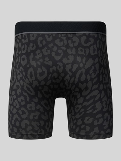 Produktfoto, Trunks im 3er-Pack mit elastischem Logo-Bund von adidas Sportswear in Optik: Unifarben mit Logo-Print, Materialverarbeitung: Jersey