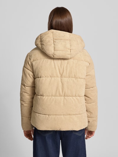 Superdry Steppjacke aus Cord mit Zweiwege-Reißverschluss Beige 5