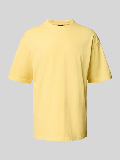 BOSS Orange Comfort Fit T-Shirt aus reiner Baumwolle GELB 2